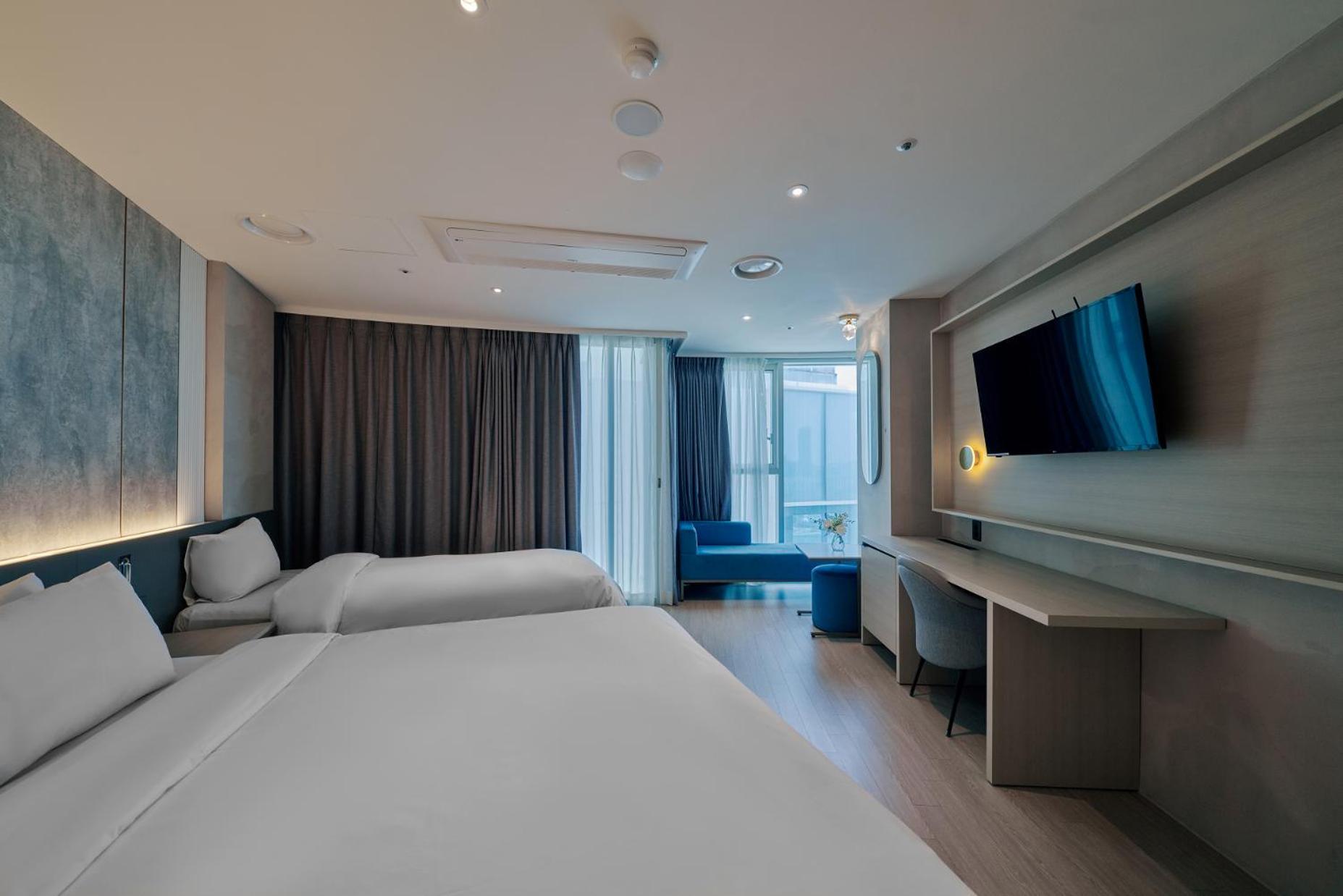 Hotel Aqua Palace Busan Buitenkant foto